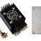 Quasonix TIMTER™ transmitter-powered heat sink, cable, SMA extender, and base plate
