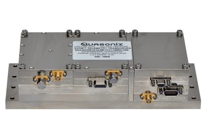 Quasonix compact (airborne) Ethernet-Via-Telemetry (EVTM) transceiver