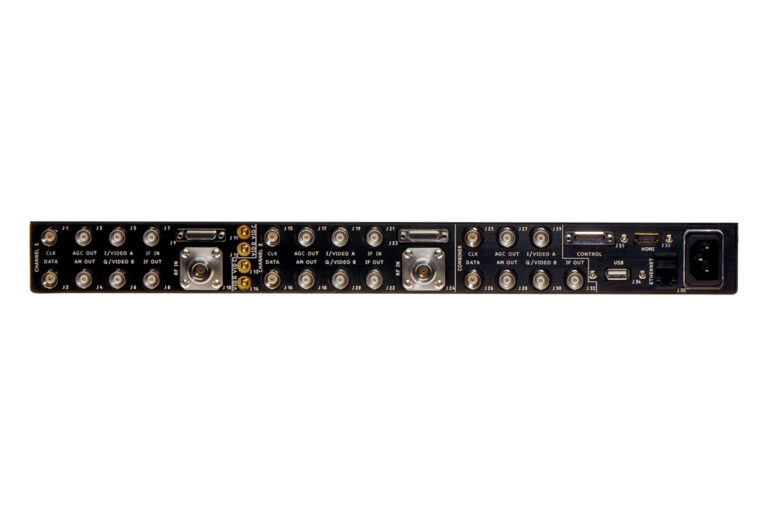 RDMS 1U Rackmount Receiver rear panel