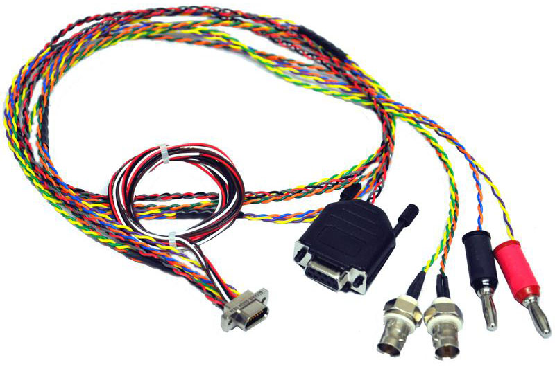 Quasonix RDMS™ compact receiver MDM-15 RS-422 and TTL wiring harness