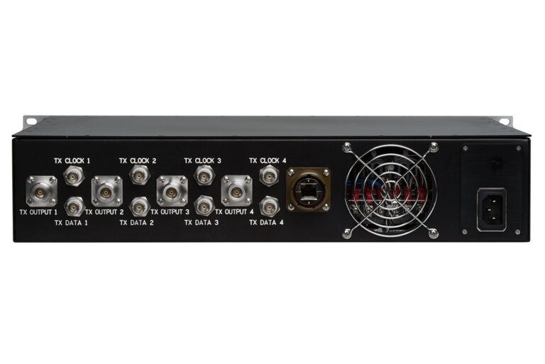 Quasonix Rackmount Transmitter Platform, Rear View