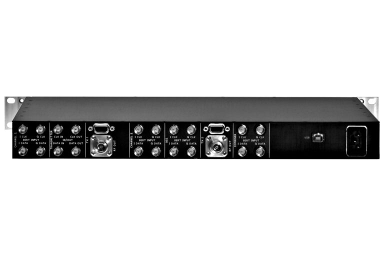 Quasonix receiver analyzer back panel