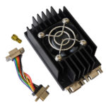 Quasonix TIMTER™ fan-cooled heat sink and connectors
